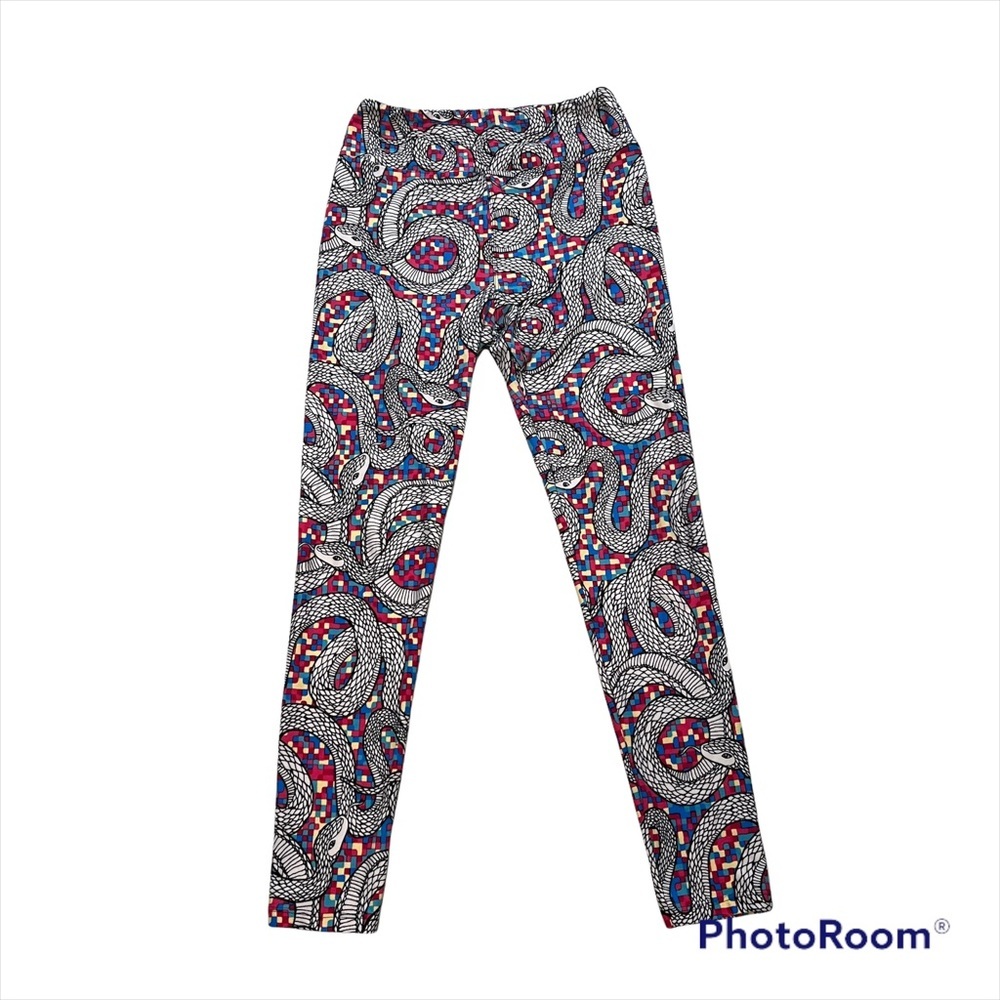 Unicorn Lularoe Snake Leggings.